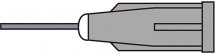Igła dozująca bez gwintu, rozmiar - 21, wymiary - 0,51x12,5mm Igła dozująca bez gwintu, rozmiar - 21, wymiary - 0,51x12,5mm