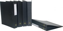 Segregator ESD, PE, format - A4, 45mm , 2 pierścienie. Segregator ESD, PE, format - A4, 45mm , 2 pierścienie.