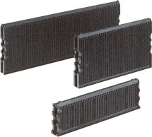 Ścianka systemowa UTZ, boczna, 52 rowki 3mm, 550x190x35mm, ESD. Ścianka systemowa UTZ, boczna, 52 rowki 3mm, 550x190x35mm, ESD.