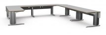 Blat narożny ESD do stanowisk montażowych typ 400, 2280, 1557x750mm, HPL ESD. Blat narożny ESD do stanowisk montażowych typ 400, 2280, 1557x750mm, HPL ESD.